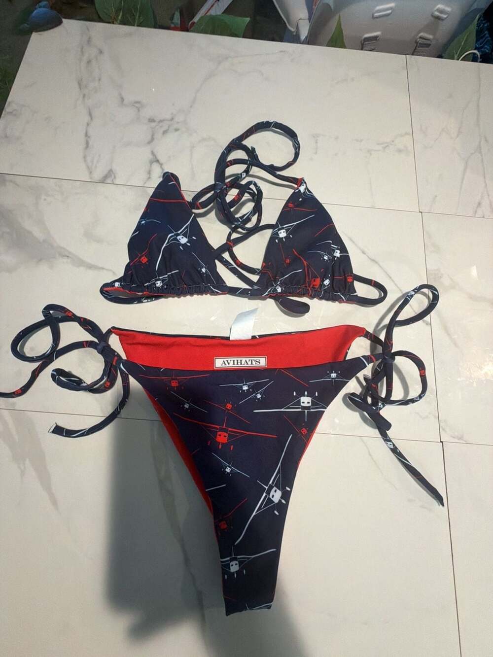 Avihats The Cherokee Piper PA-28 String Bikini Swimsuit